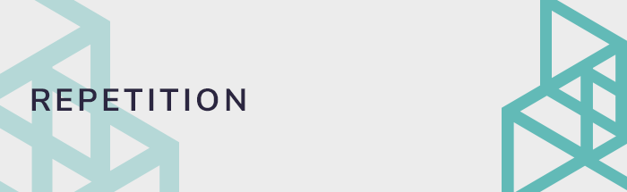 Web Design Principles: The Definitive Guide (26 Tips) Repetition and web design